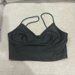 Black Shein crop top size M
